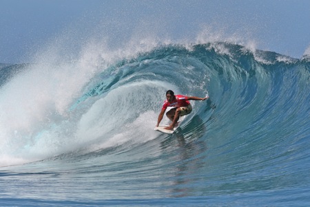 Heiarii Williams - VZ Trials 2012 -  Teahupoo, Tahiti'