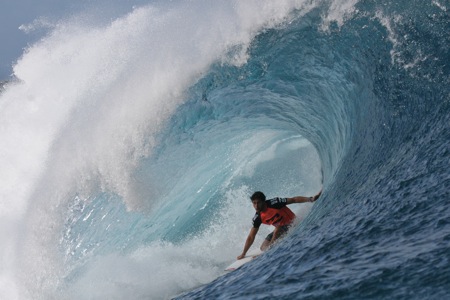 Jeremy Flores - Billabong Pro Tahiti 2012 - Teahupoo'