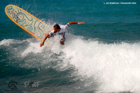 Jordan Oueslati - Pan American Surfing Games 2011