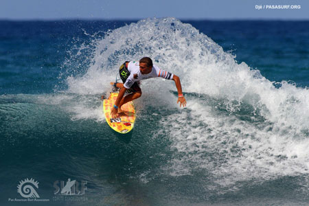 Jordan Oueslati - Pan American Surfing Games 2011