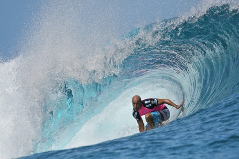 Kelly Slater - Billabong Pro Tahiti 2013 - Teahupoo