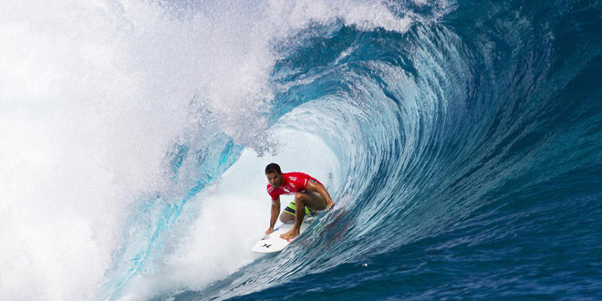 Michel Bourez - Billabong Pro Tahiti 2014 - Teahupoo PK0'