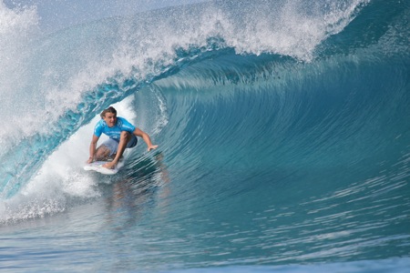 Mitch Parkinson - VZ Trials 2012 -  Teahupoo, Tahiti