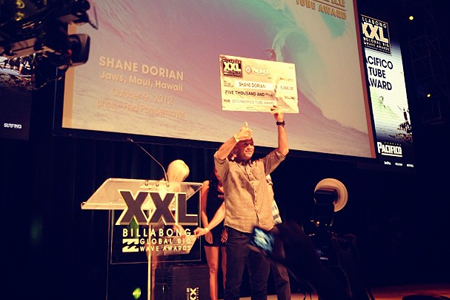 Shane Dorian - Bilabong XXL 2013 - Best Tube Award