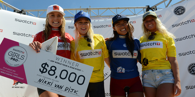 Swatch Girl Pro 2014 - Backstage'
